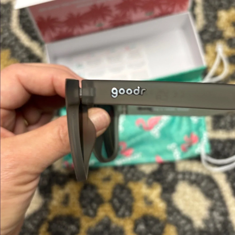 Goodr Sunglasses with Flamingo Case - Picture 2 of 6